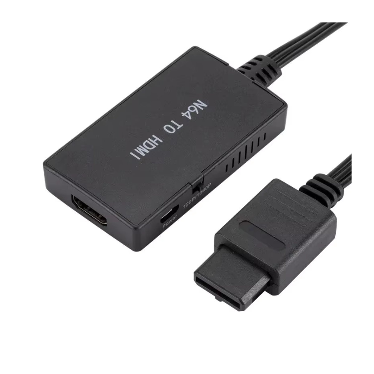 MnnWuu N64 zu HDMI Konverter Adapter für Nintendo 64, NGC und SNES in Schwarz, 720P/1080P Plug und Play HD Kabel - Bild 4