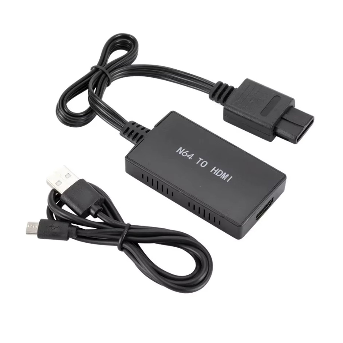 MnnWuu N64 zu HDMI Konverter Adapter für Nintendo 64, NGC und SNES in Schwarz, 720P/1080P Plug und Play HD Kabel - Bild 5