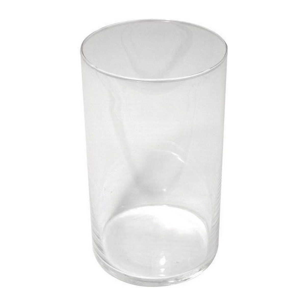 Moderne Glasvase von Rayher in Transparent, rund, B/T/H: 9 x 9 x 15 cm - Bild 1