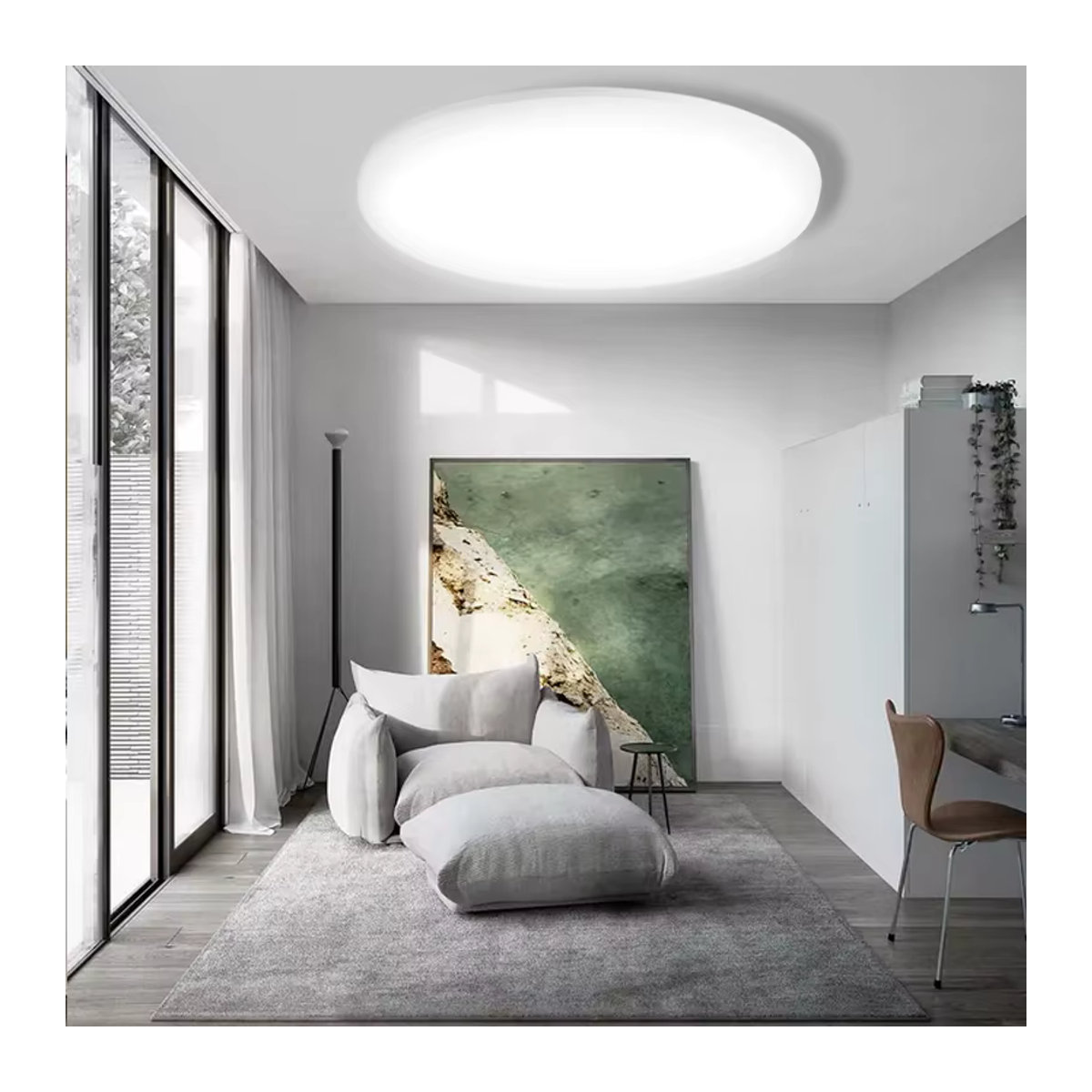Moderne LED Deckenleuchte von CHENBEN mit integriertem LED für Wohnzimmer und Schlafzimmer 50W - Bild 2