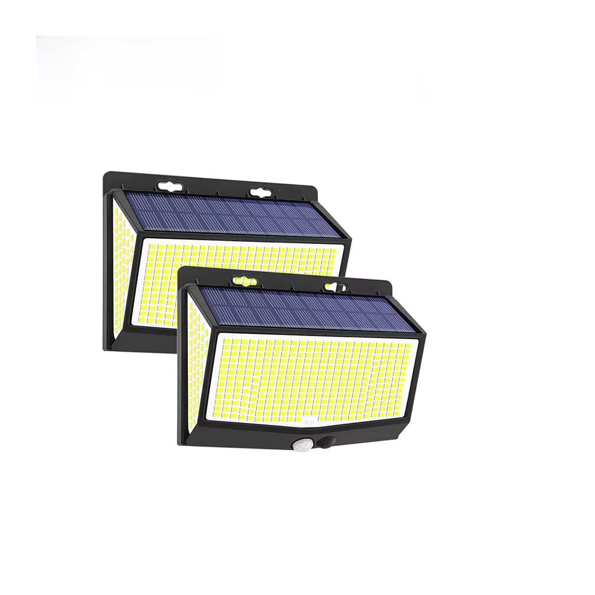 Moderne LED-Solarleuchte für den Außenbereich in Schwarz mit 3 Modi und wasserdichter Sicherheitsbeleuchtung für deinen Garten - Bild 7