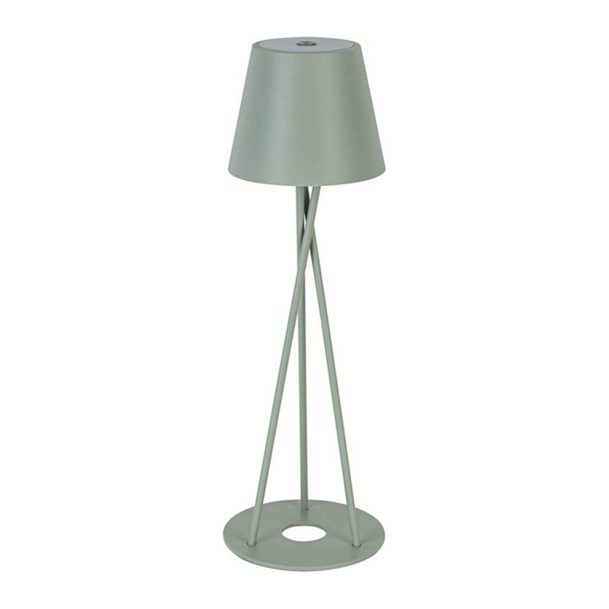 Moderne LED Tischleuchte NOLO in Grün mit warmweißem Licht, Höhe: 36 cm, Durchmesser: 11 cm - Bild 1