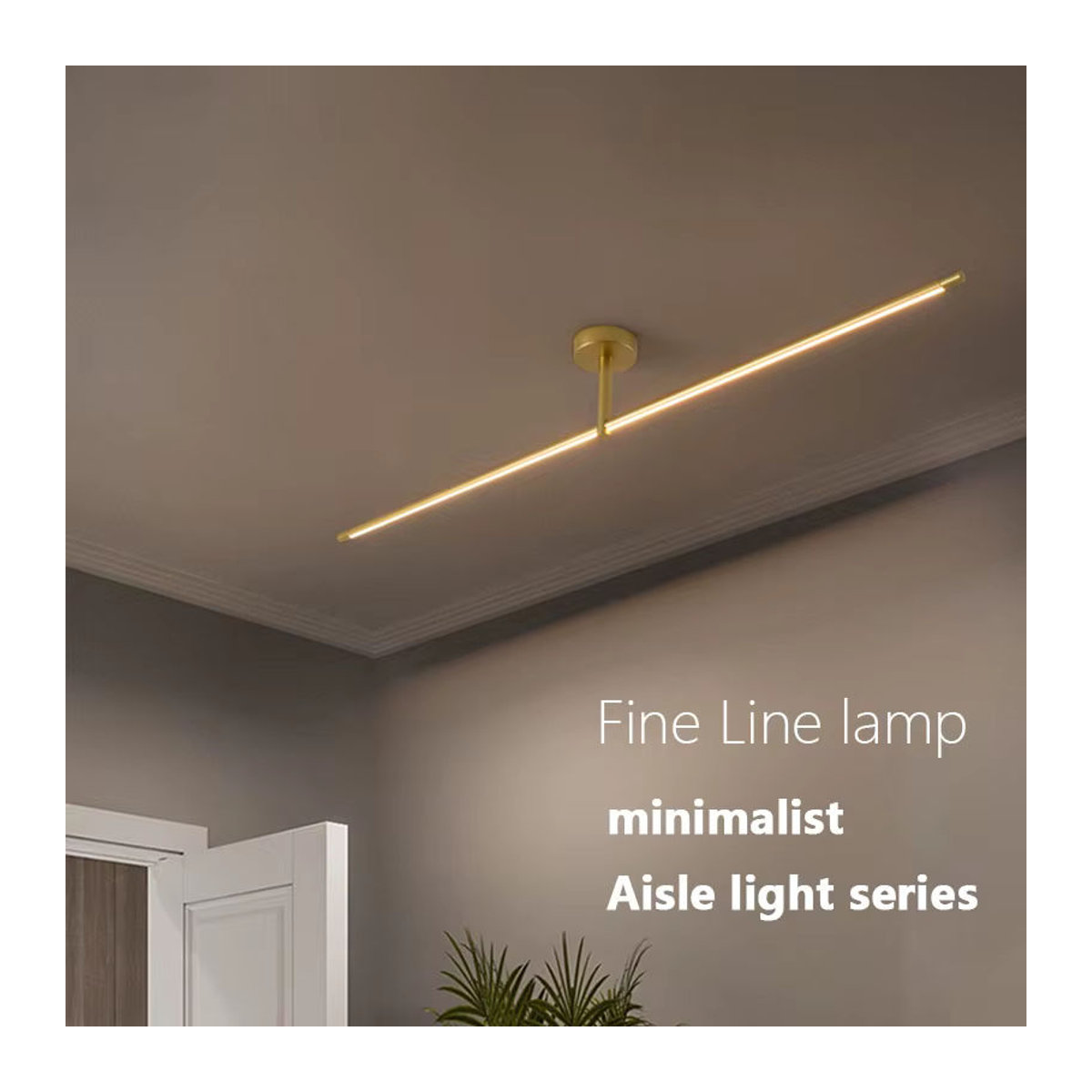 Moderne LED Wandleuchte DAMIASMIL für Flur, Bad und Wohnraum in Schwarz/Weiß - Bild 2