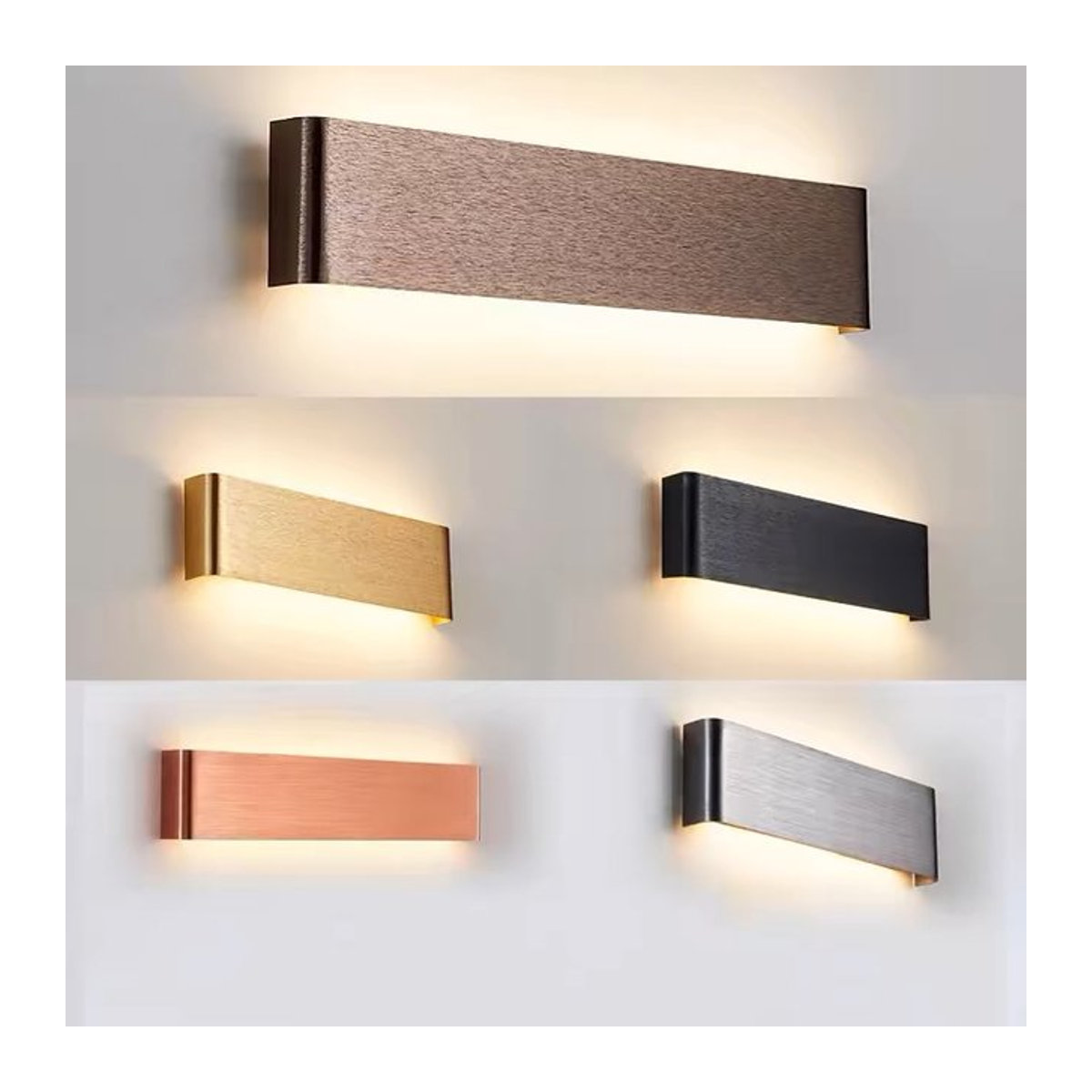 Moderne LED-Wandleuchte DAMIASMIL in Schwarz für Innenräume - Bild 1