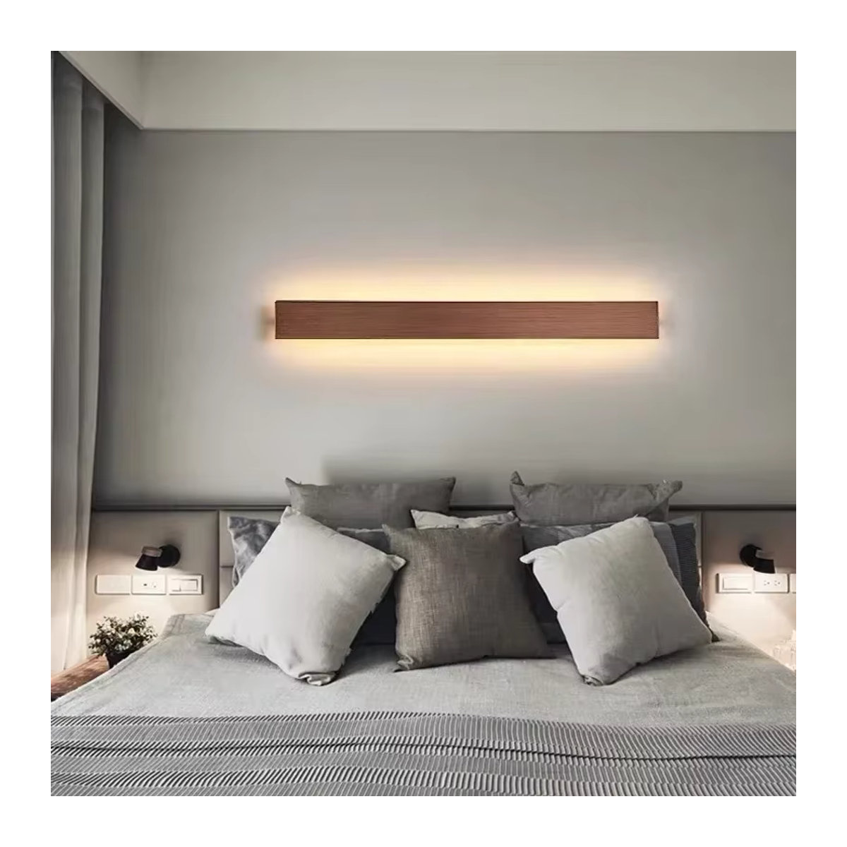 Moderne LED-Wandleuchte DAMIASMIL in Schwarz für Innenräume - Bild 3
