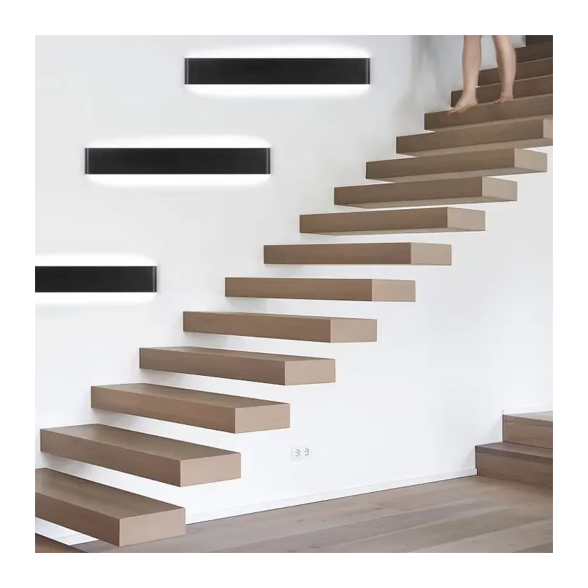 Moderne LED-Wandleuchte DAMIASMIL in Schwarz für Innenräume - Bild 4
