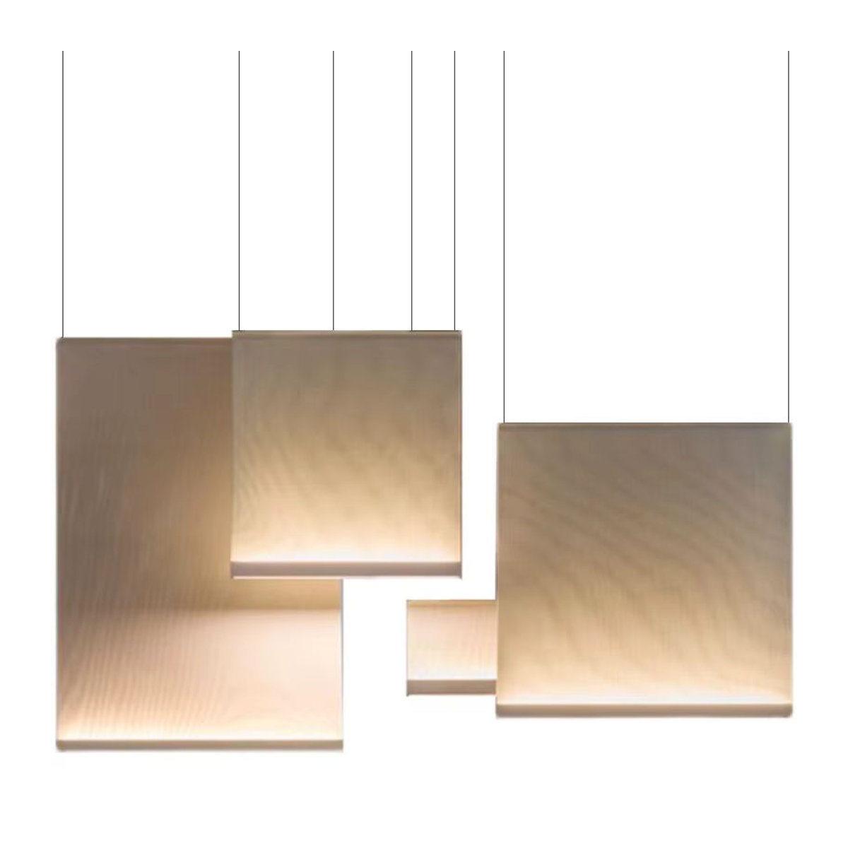 Moderne minimalistische Pendelleuchte aus Metall von HomeLover in Schwarz oder Weiß - Bild 3
