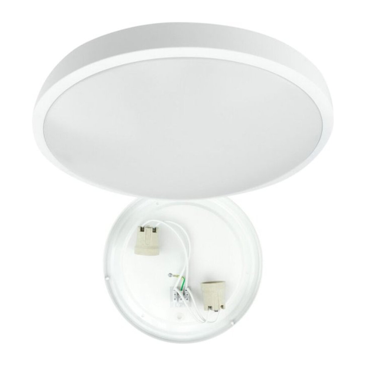 Moderne runde Deckenleuchte von ECO-LIGHT in Weiß mit 2x E27 Fassungen - Bild 1