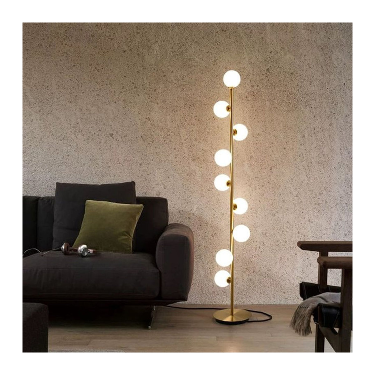 Moderne skandinavische LED Stehleuchte von ZYZAO für Wohnzimmer und Schlafzimmer - Bild 1