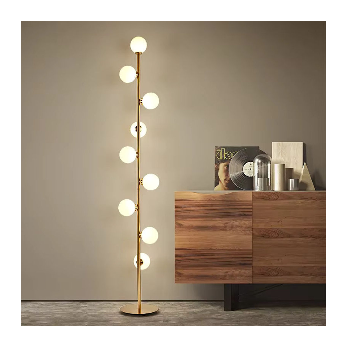 Moderne skandinavische LED Stehleuchte von ZYZAO für Wohnzimmer und Schlafzimmer - Bild 3