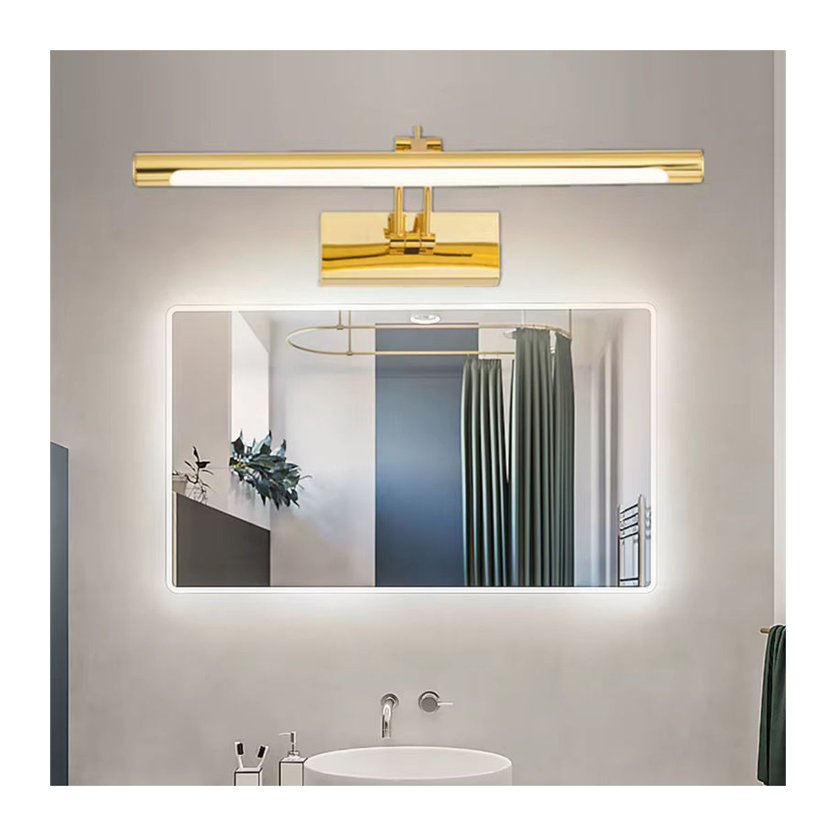 Moderne Wandleuchte QUASHION für Badezimmer und Schlafzimmer mit 9W oder 12W - Bild 1
