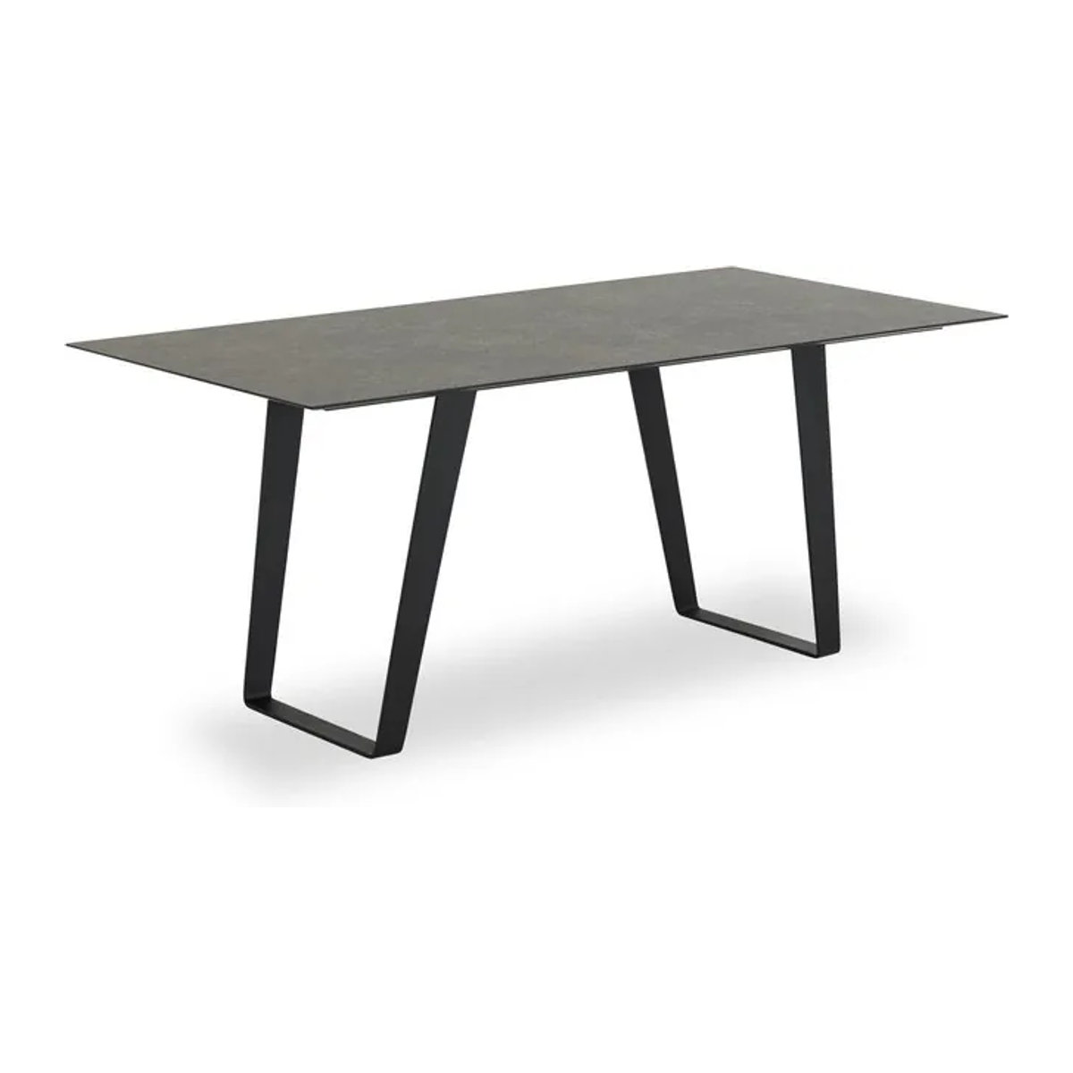 Moderner Esstisch KOINOR T1015 rechteckig in Grau und Anthrazit B/T/H: 160 x 90 x 76 cm - Bild 1
