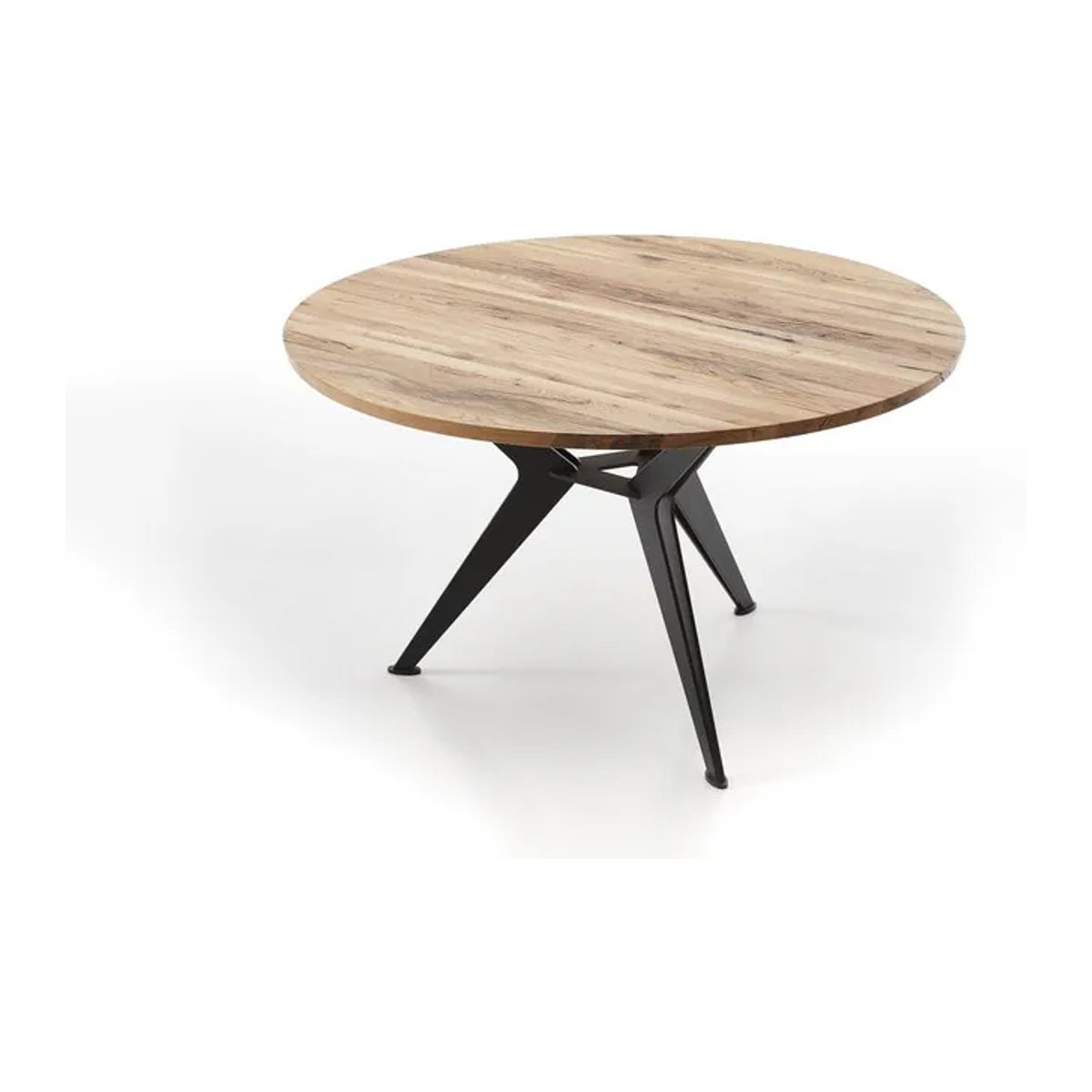 Moderner Massivholztisch KOINOR T1010 Quadratisch in Braun Natur B: 130 cm, T: 130 cm, H: 76 cm - Bild 1