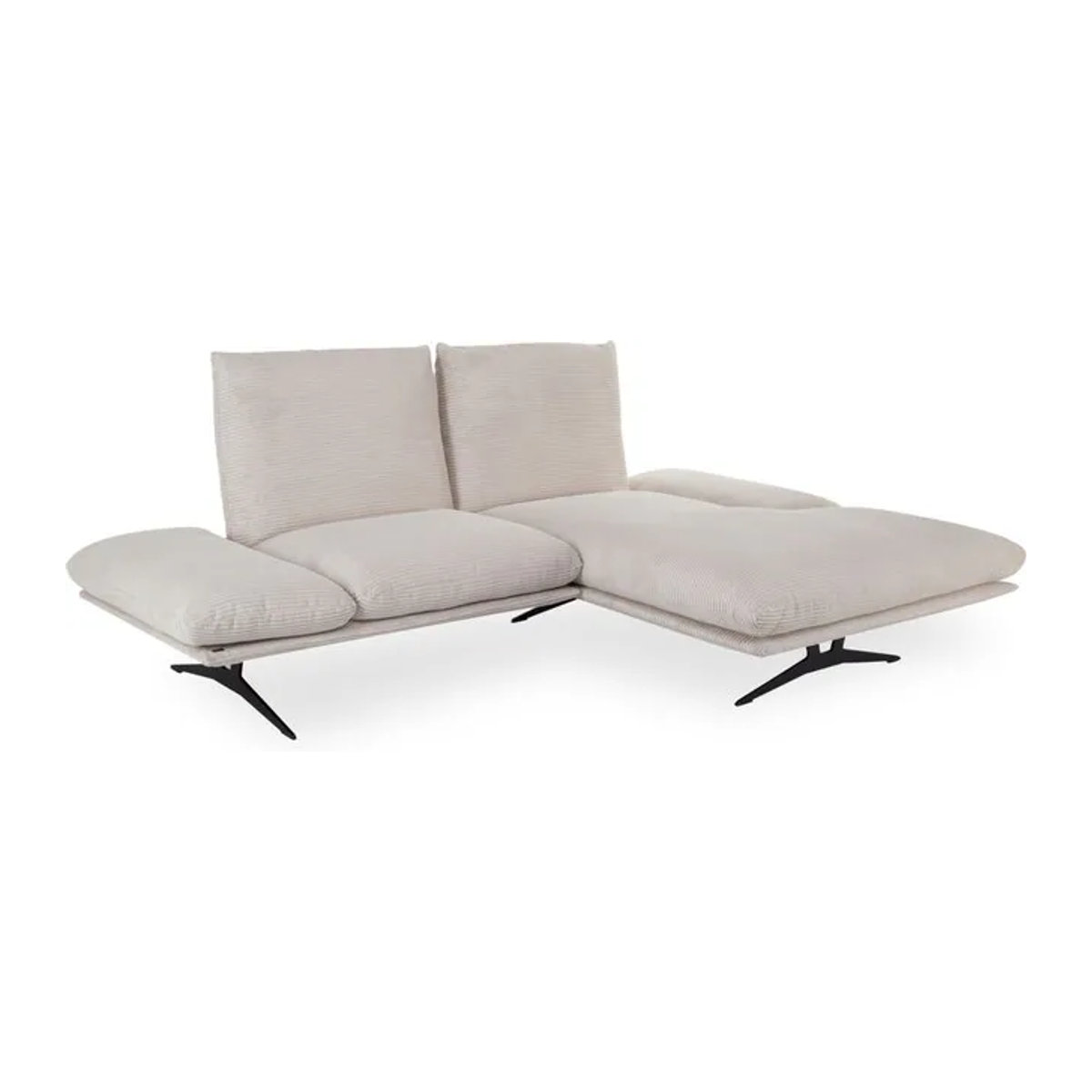 Modernes Ecksofa Koinor Francis in Beige mit Stoffbezug, Breite: 238 cm, Tiefe: 159 cm, Höhe: 152 cm - Bild 1