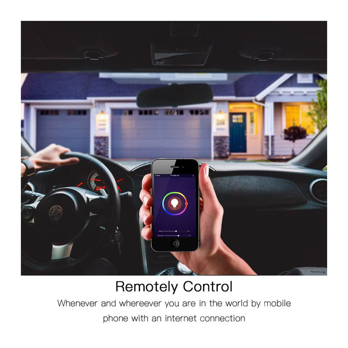 MOES GU10 WiFi Smart LED-Lampe RGBW dimmbar mit Tuya App und Alexa/Google Home Steuerung in Bunt und Weiß - Bild 2