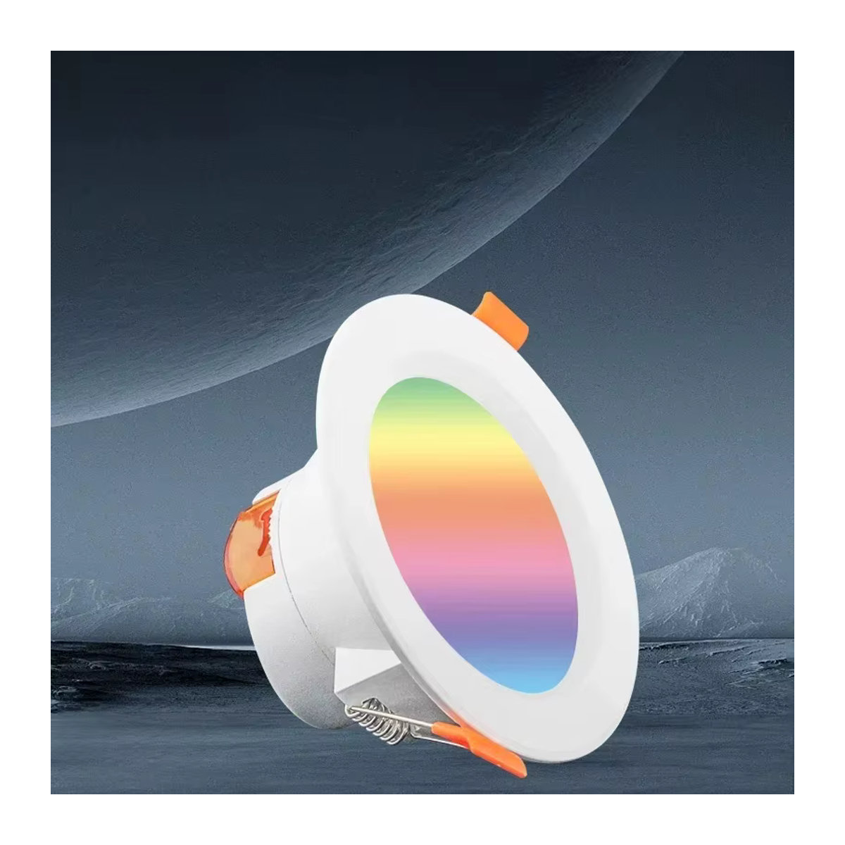 MOES Smart LED Downlight Zigbee Einbaustrahler mit RGB Farbwechsel und dimmbarer Warm-Kaltweiß - Bild 2