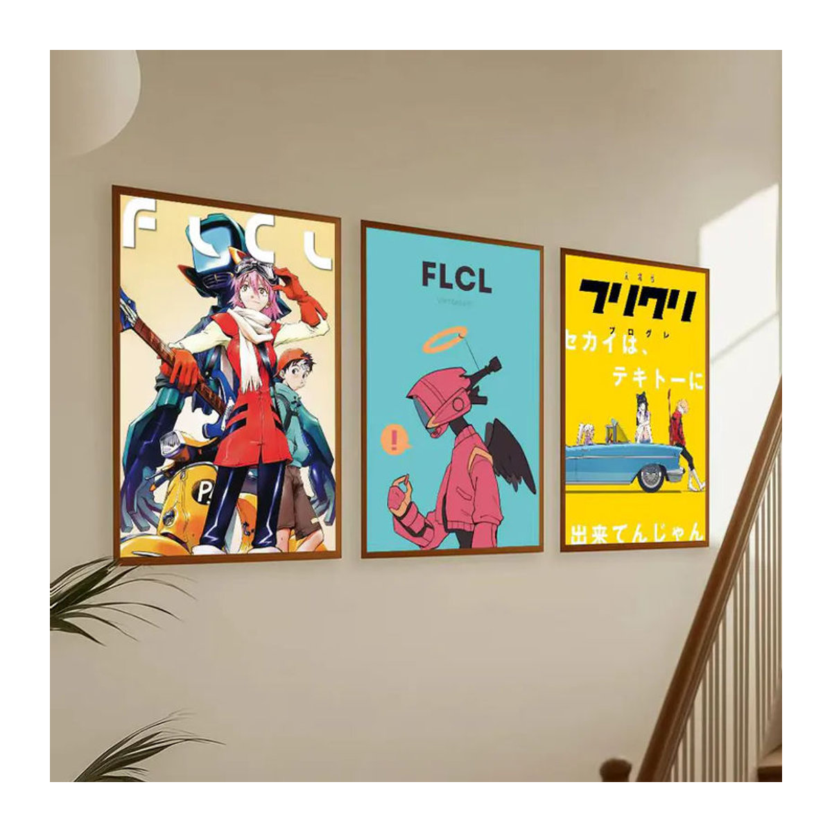 Moetch First Love Cyber Love Flcl Poster Aufkleber, wasserfester Wandkunst Aufkleber aus Papier in Mehrfarbig, rechteckig für Wohnzimmer und Schlafzimmer - Bild 3