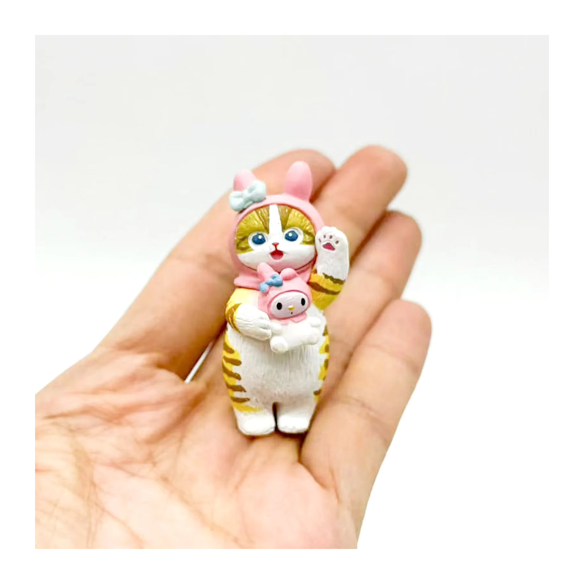 Mofusand Cats Pretend Sanrio Blind Box: Niedliche Tier-Figuren als Auto-Ornamente, mehrfarbig - Bild 3