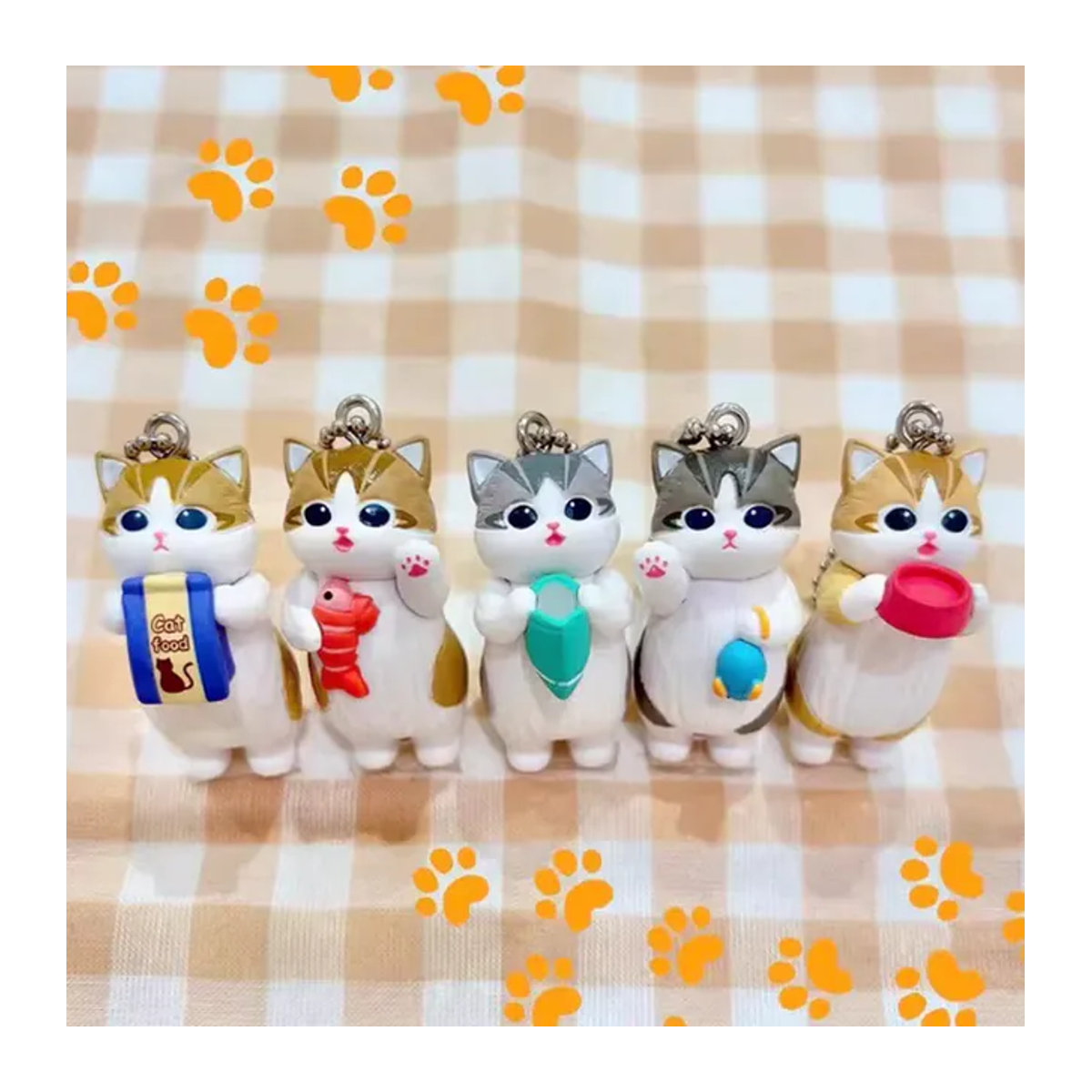 Mofusand Katzenfutter Blind Box Anime Charakter Sammlerstück aus Kunstharz in Mehrfarbig - Bild 1