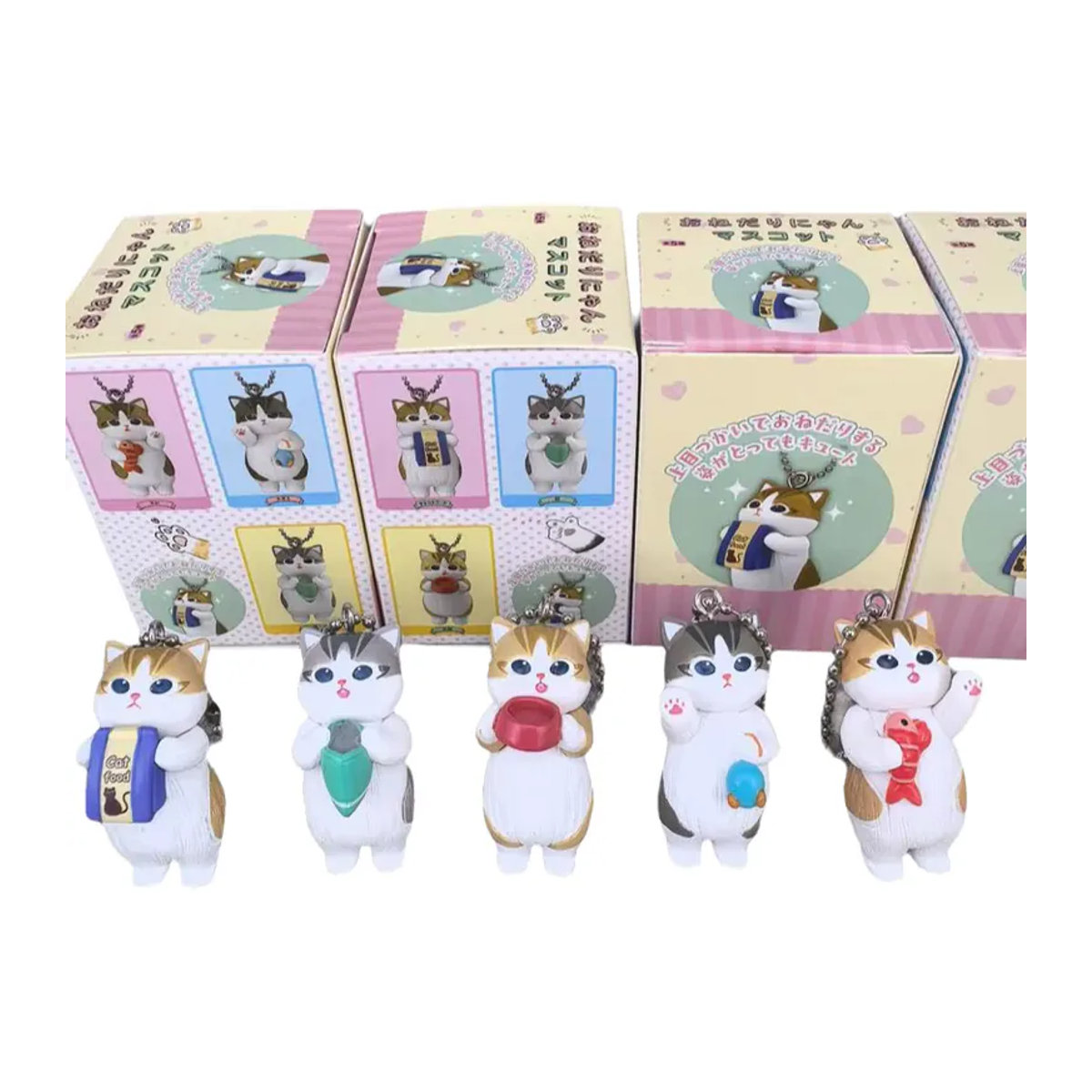 Mofusand Katzenfutter Blind Box Anime Charakter Sammlerstück aus Kunstharz in Mehrfarbig - Bild 4