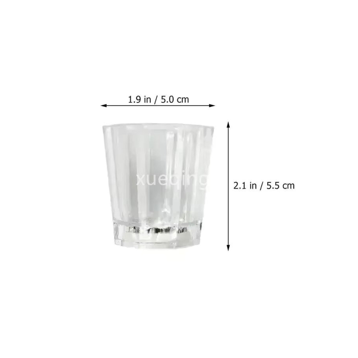 MOONBIFFY Mini LED Partybecher aus Kunststoff mit blinkendem Licht in Mehrfarbig - Bild 6