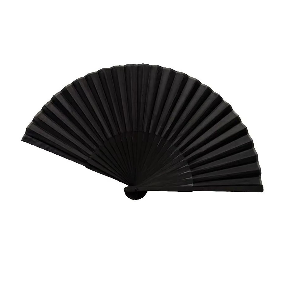 MOONBIFFY Vintage Faltfächer im chinesischen Stil in Schwarz für Tanz, Hochzeit und Dekoration - Bild 4