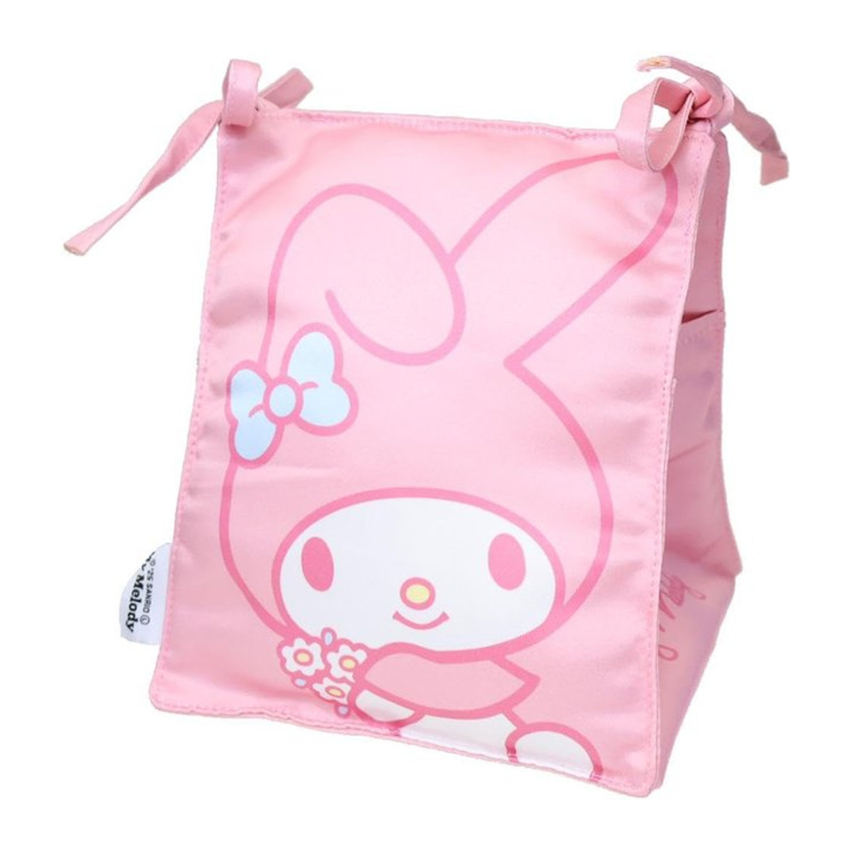 MORIPiLO Sanrio Melody Taschentuchbox mit integriertem Spiegel in Rosa, B/T/H: 14 x 14 x 18 cm - Bild 1