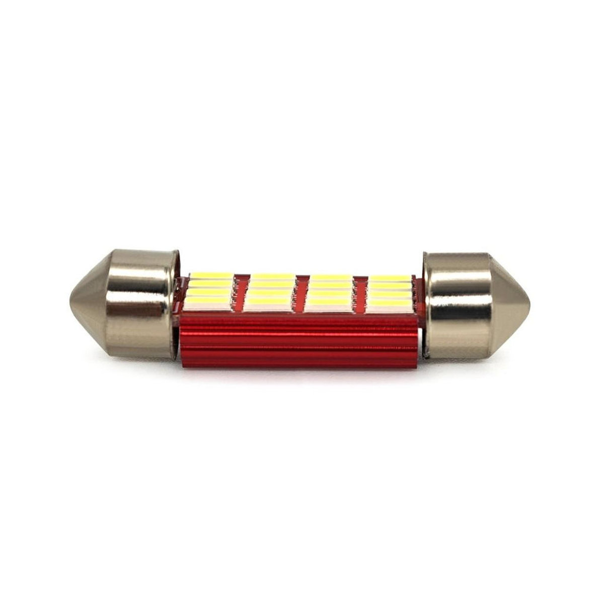 motoLEDy 2er Set C5W C10W LED Birnen 39mm SV8.5 12V CANBUS Kaltweiß für Off-Road Anwendungen - Bild 4