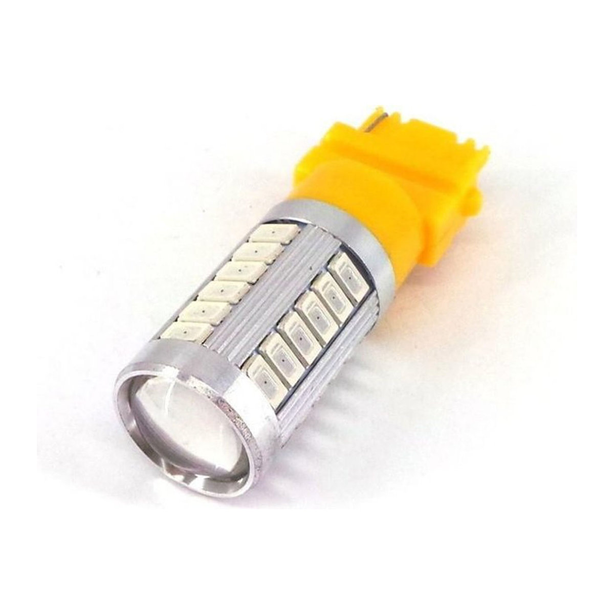 motoLEDy 2er Set LED Blinkerlampen 3156 P27W 12V 100lm CANBUS Orange für USA Off-Road Fahrzeuge - Bild 1