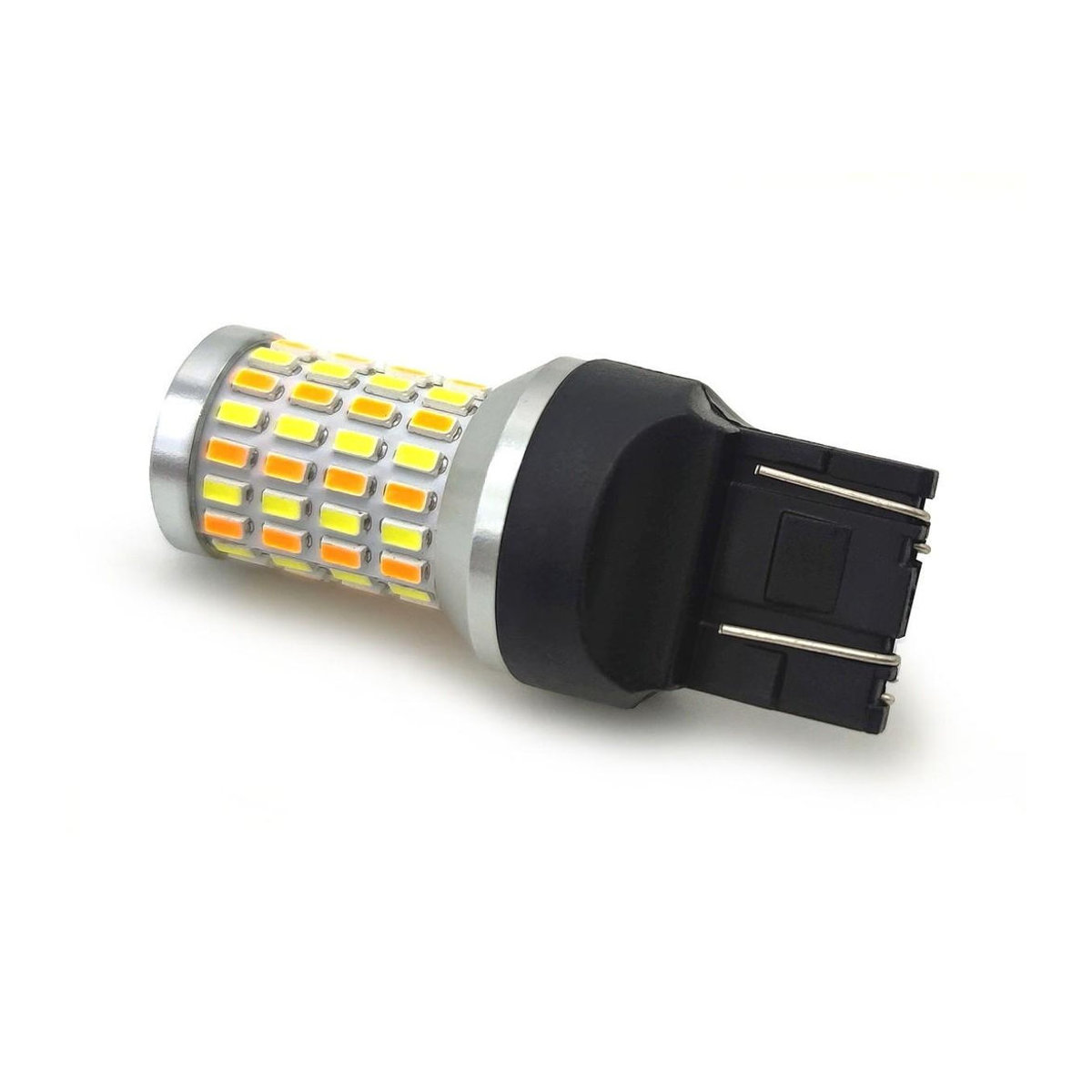 motoLEDy 2er Set LED-Lampen 7443 12V CANBUS zweifarbig Weiß-Orange für Off-Road Fahrzeuge - Bild 4