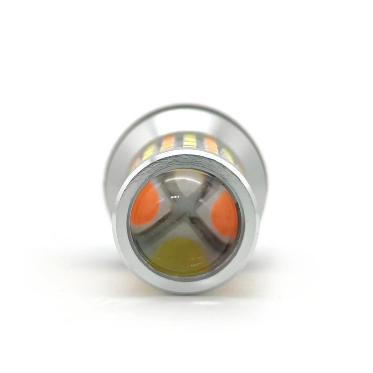 motoLEDy 2er Set LED-Lampen 7443 12V CANBUS zweifarbig Weiß-Orange für Off-Road Fahrzeuge - Bild 5