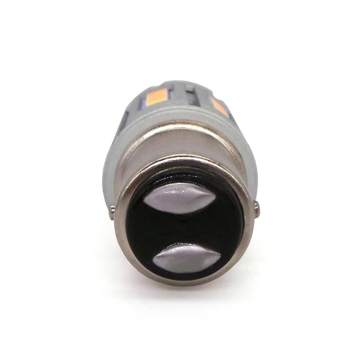 motoLEDy 2er Set P21/5W LED BAY15D Birnen 12-24V Weiß-Orange für Off-Road Anwendungen - Bild 7