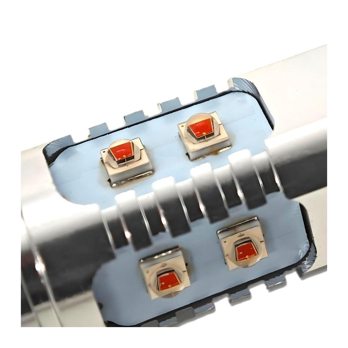 motoLEDy 2er Set PW24W LED Leuchtmittel 12-24V CANBUS in Orange für rote Off-Road Linsen - Bild 10