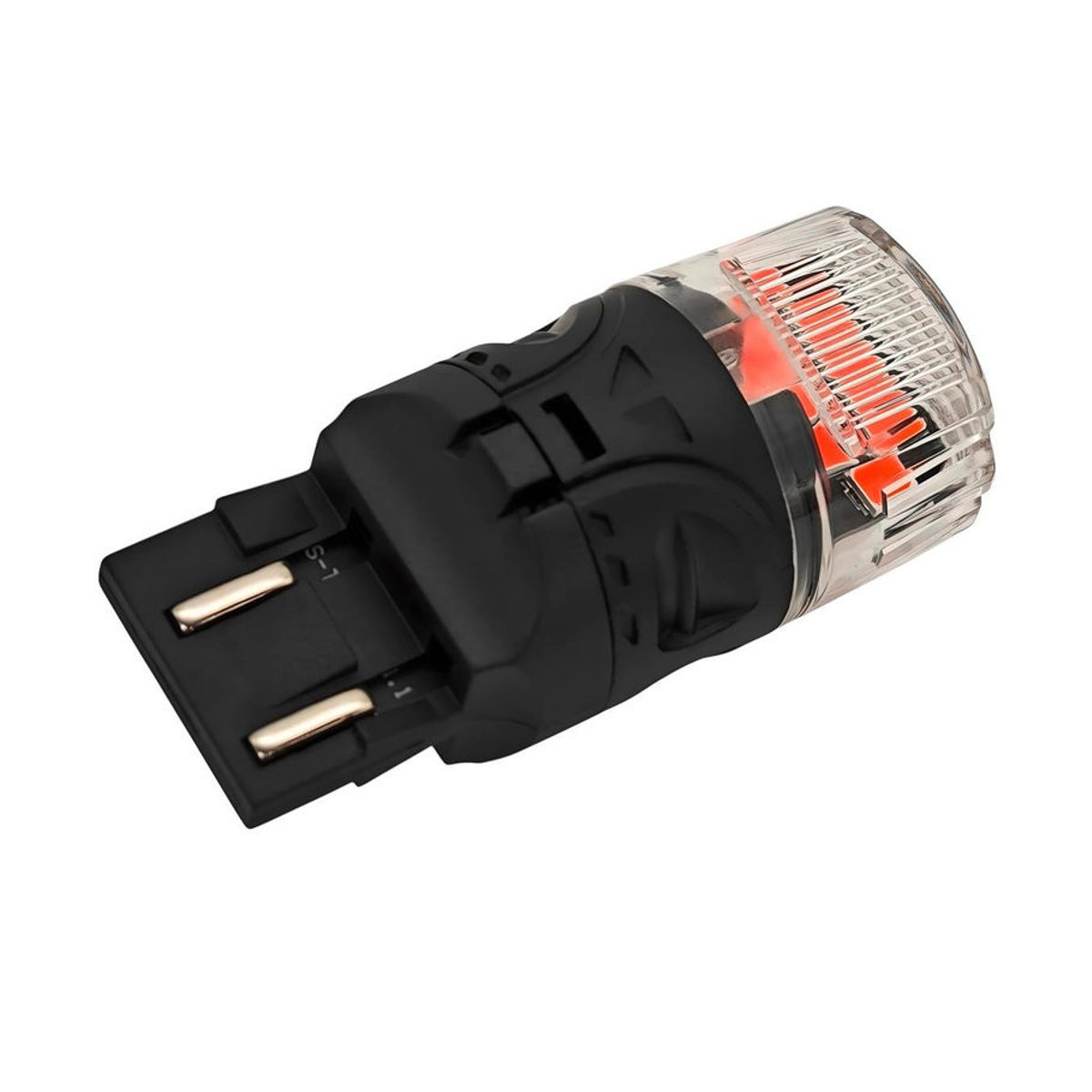 motoLEDy 2er Set W21/5W LED Birnen 7443 12V CANBUS 1800lm Rot Off-Road - Bild 9