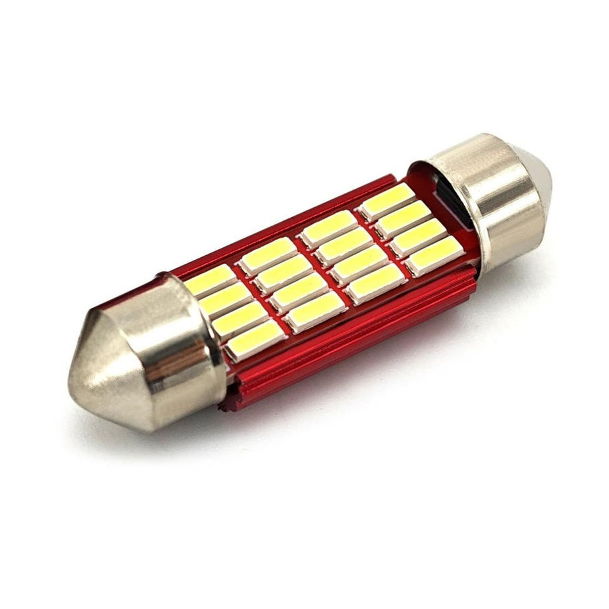 motoLEDy C5W LED Birnen Set SV8.5 12V CANBUS 36mm Kaltweiß für Off-Road Anwendungen, 2 Stück - Bild 2
