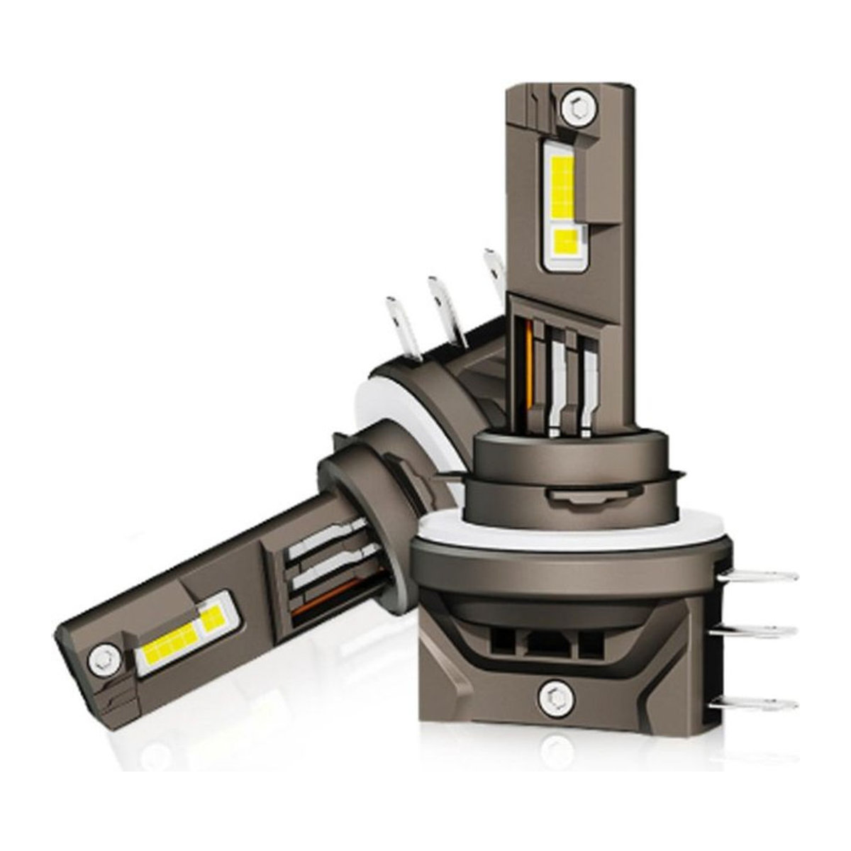 motoLEDy H15 LED Birnen Set 2 Stück 12V CANBUS CSP 15000lm Neutralweiß für Off-Road - Bild 1