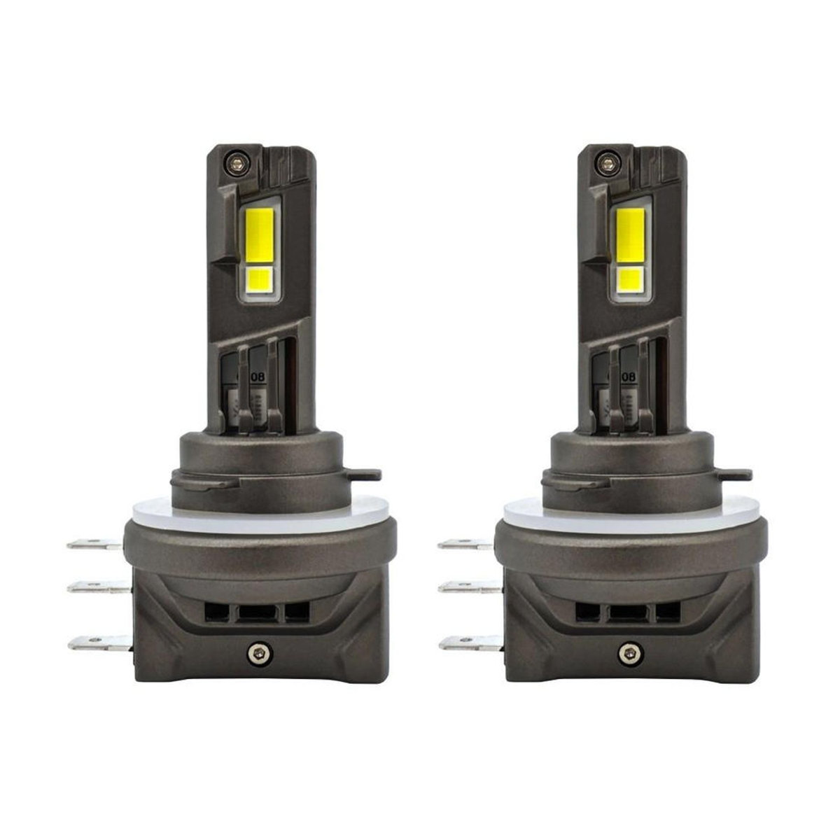 motoLEDy H15 LED Birnen Set 2 Stück 12V CANBUS CSP 15000lm Neutralweiß für Off-Road - Bild 3