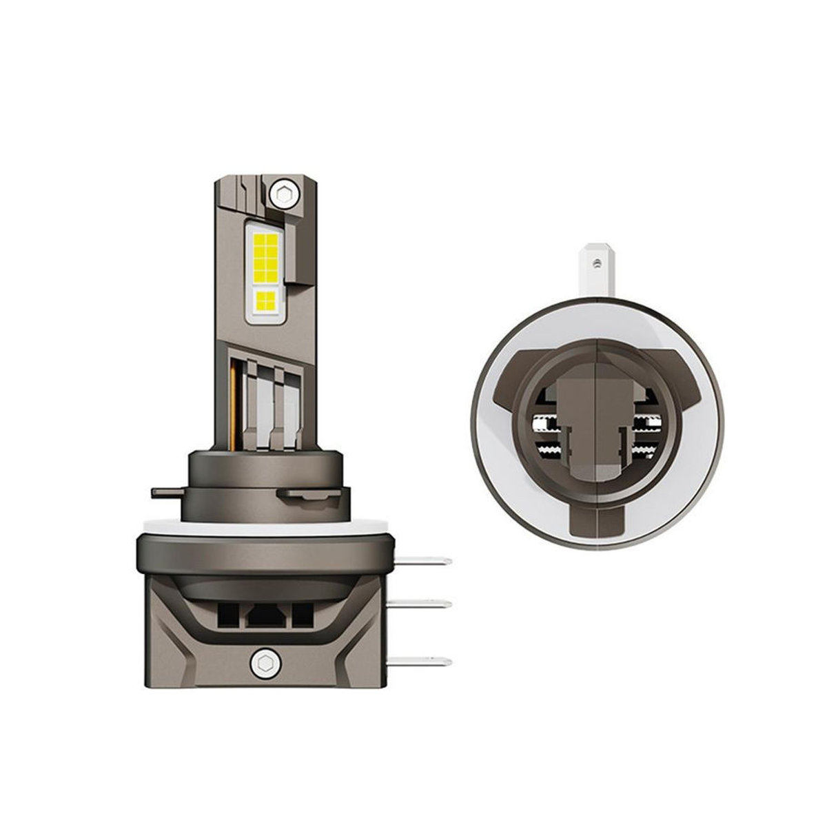 motoLEDy H15 LED Birnen Set 2 Stück 12V CANBUS CSP 15000lm Neutralweiß für Off-Road - Bild 6