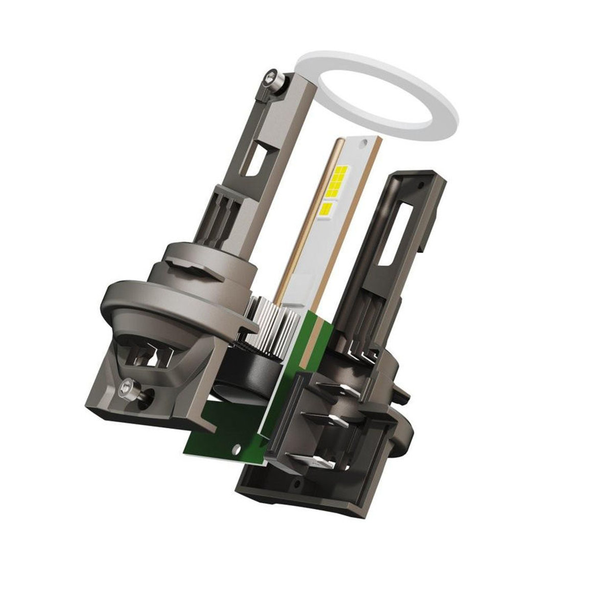 motoLEDy H15 LED Birnen Set 2 Stück 12V CANBUS CSP 15000lm Neutralweiß für Off-Road - Bild 10