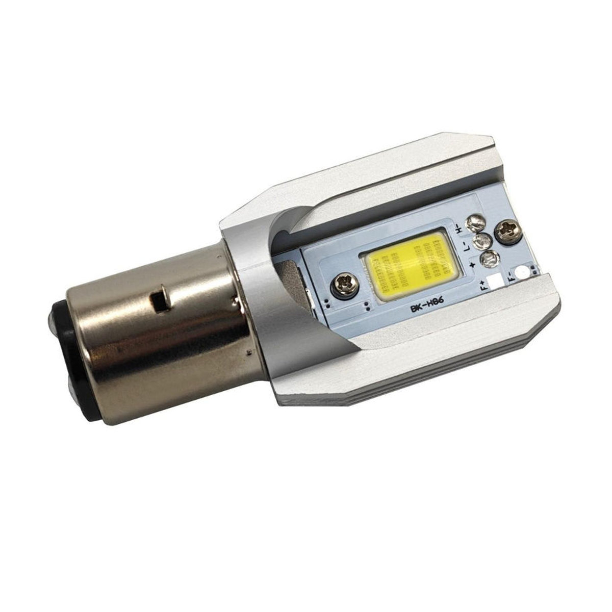 motoLEDy LED-Lampe BA20D H6 12V-80V 800lm Kaltweiß Offroad - Bild 5