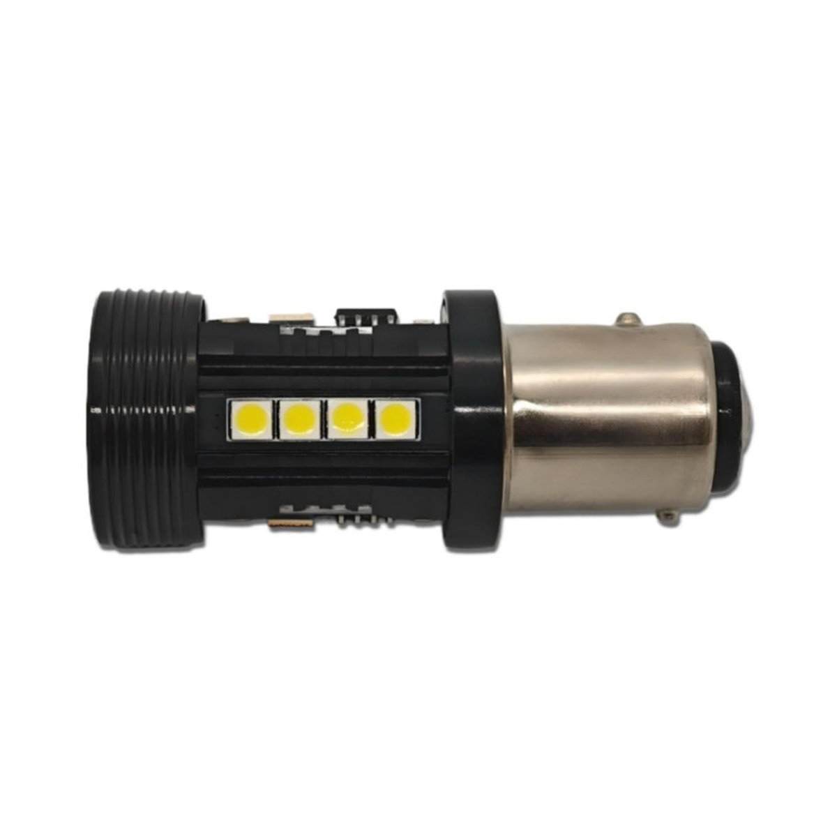 motoLEDy P21/5W LED-Birnen 1157 12V Set mit zwei Farben in Kaltweiß für Off-Road Anwendungen, 2 Stück - Bild 3