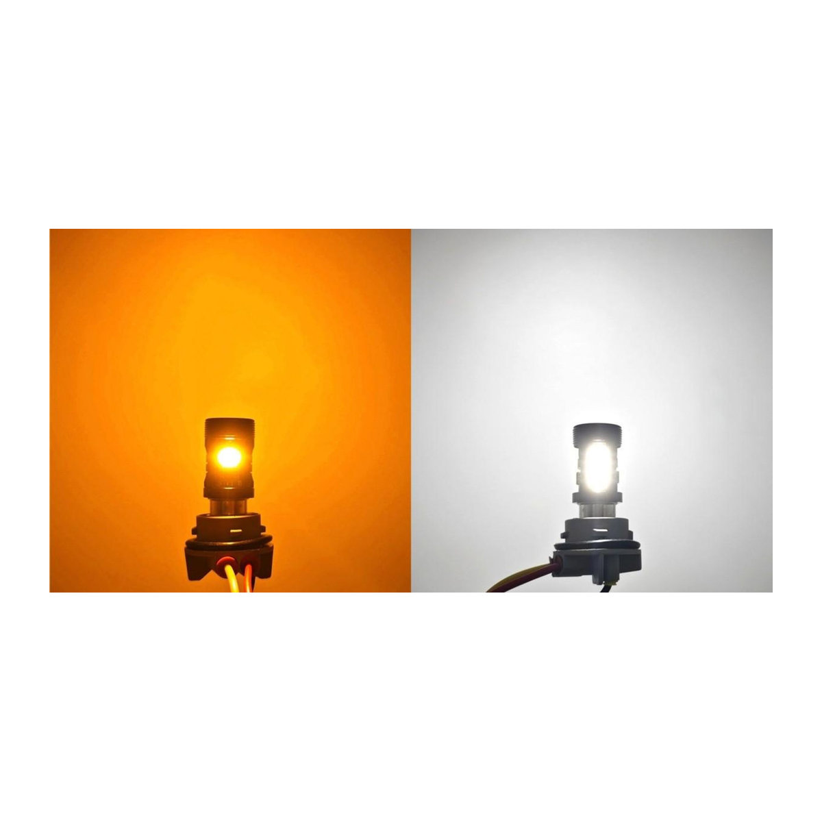 motoLEDy P21/5W LED-Birnen 1157 12V Set mit zwei Farben in Kaltweiß für Off-Road Anwendungen, 2 Stück - Bild 5