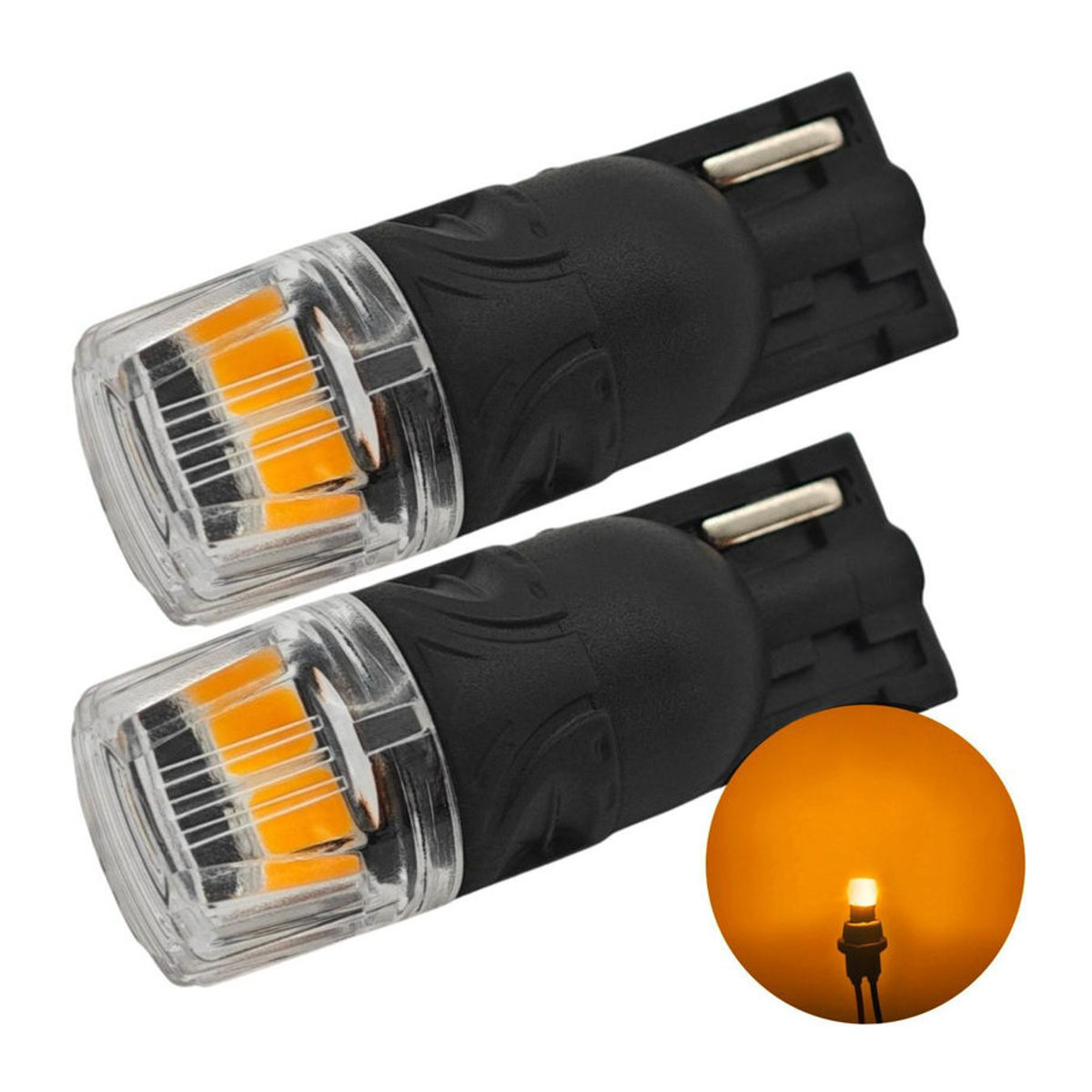 motoLEDy W5W T10 LED Set 2 Stück Orange 450lm Canbus Off-Road - Bild 4