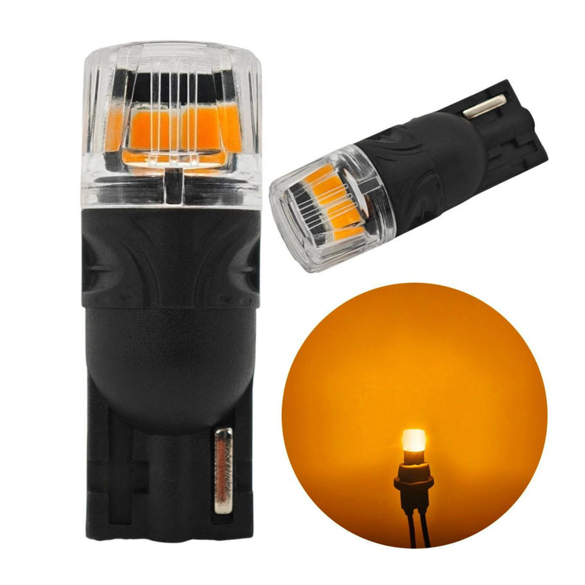 motoLEDy W5W T10 LED Set 2 Stück Orange 450lm Canbus Off-Road - Bild 5