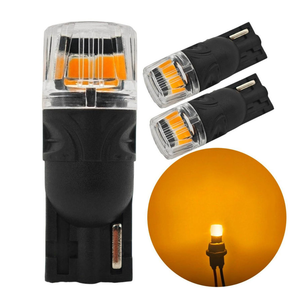 motoLEDy W5W T10 LED Set 2 Stück Orange 450lm Canbus Off-Road - Bild 6