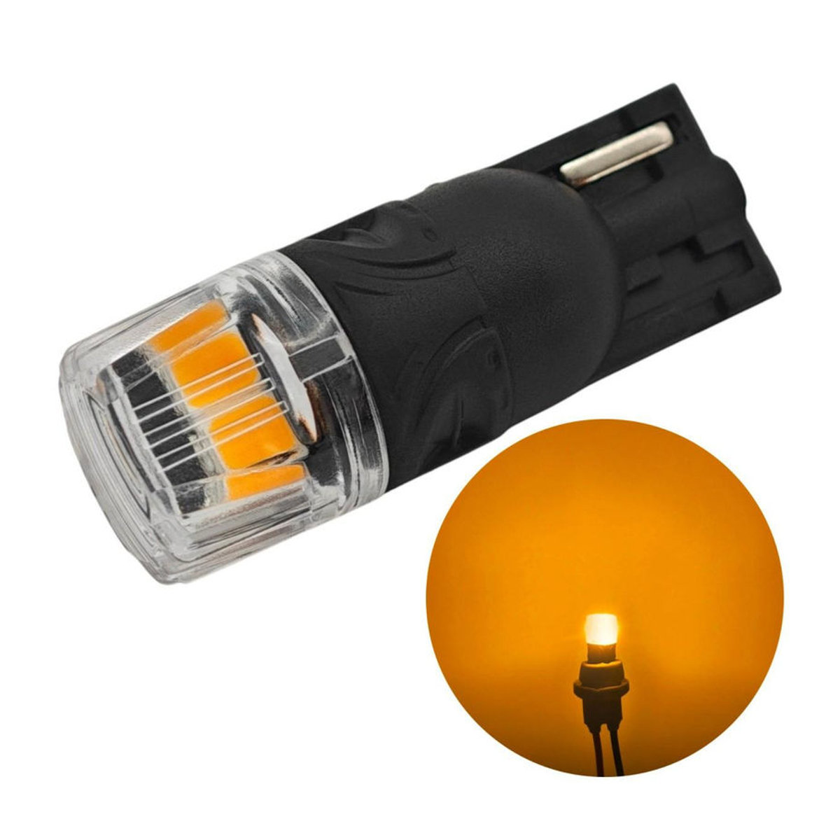 motoLEDy W5W T10 LED Set 2 Stück Orange 450lm Canbus Off-Road - Bild 7