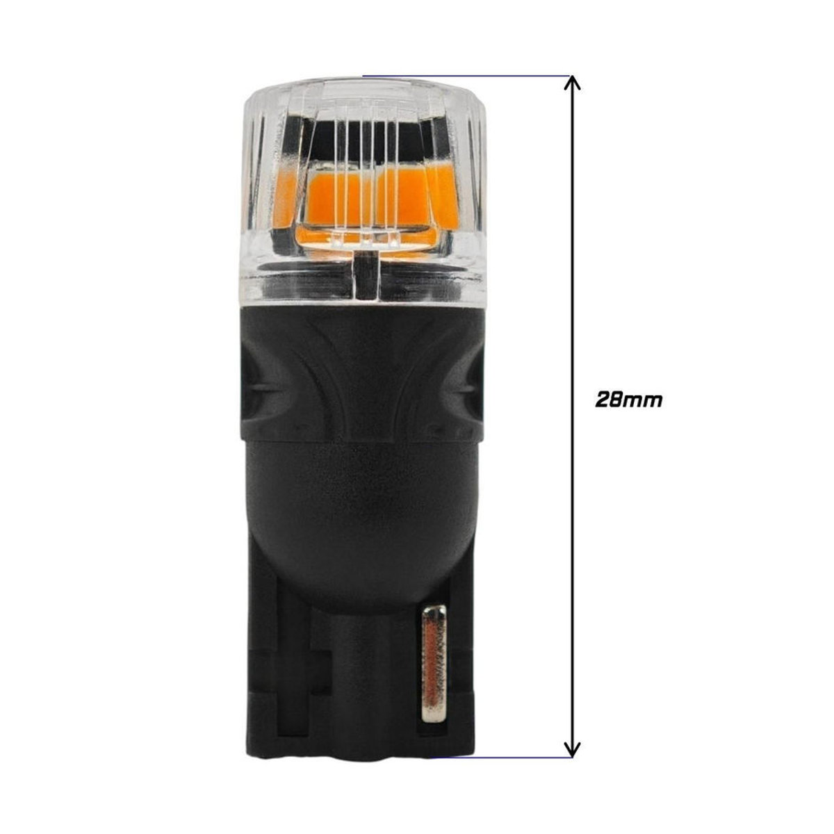 motoLEDy W5W T10 LED Set 2 Stück Orange 450lm Canbus Off-Road - Bild 9