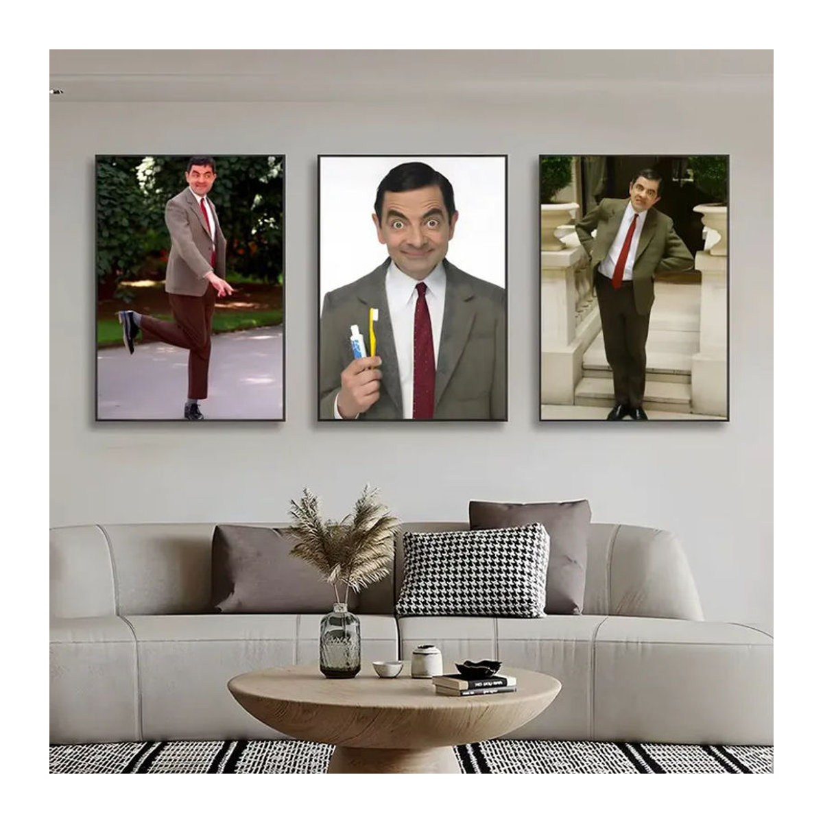Mr. b-Bean Silly Comedy Poster, mehrfarbiger Wandkunstdruck aus Papier, ungerahmt, Hochformat - Bild 3