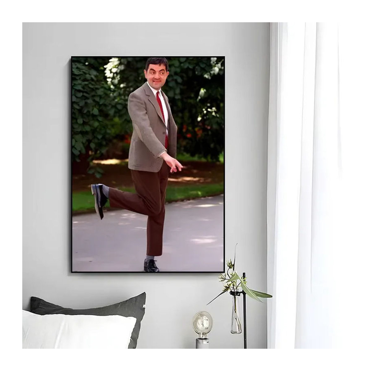 Mr. b-Bean Silly Comedy Poster, mehrfarbiger Wandkunstdruck aus Papier, ungerahmt, Hochformat - Bild 4