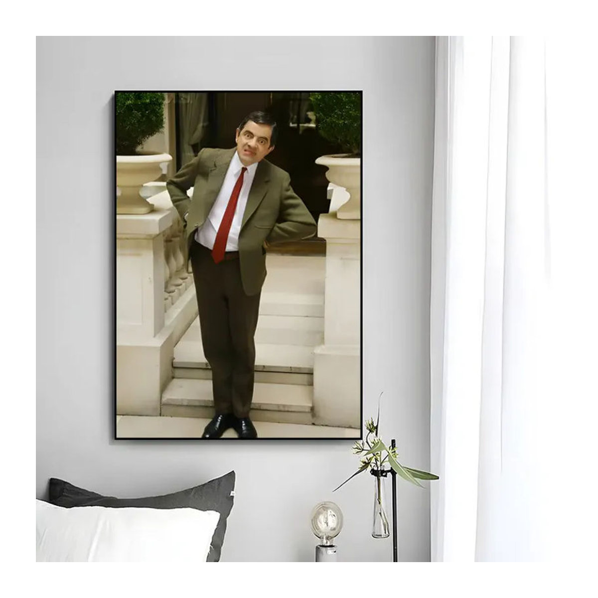 Mr. b-Bean Silly Comedy Poster, mehrfarbiger Wandkunstdruck aus Papier, ungerahmt, Hochformat - Bild 6